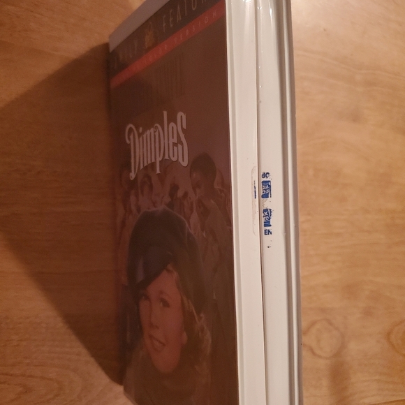 Dimples (VHS,‎ 1994, Colorized Clamshell) - Picture 4 of 4